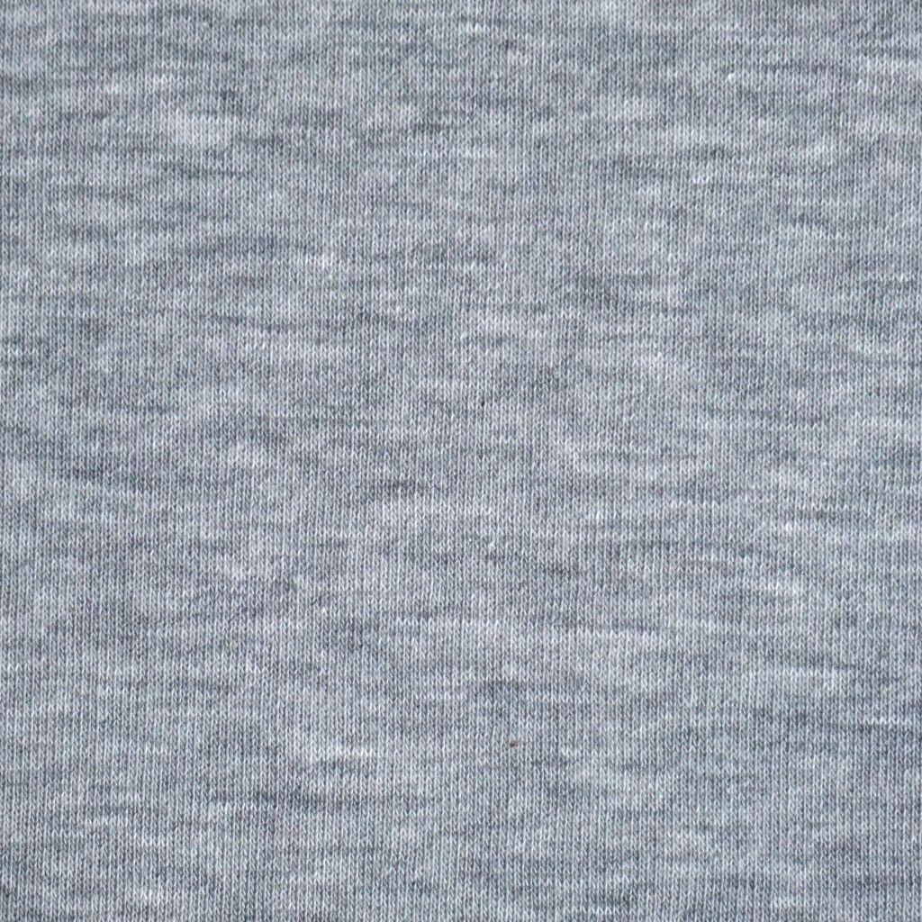 Heavy Sweat Stoff 82% CO uni hellgrau meliert